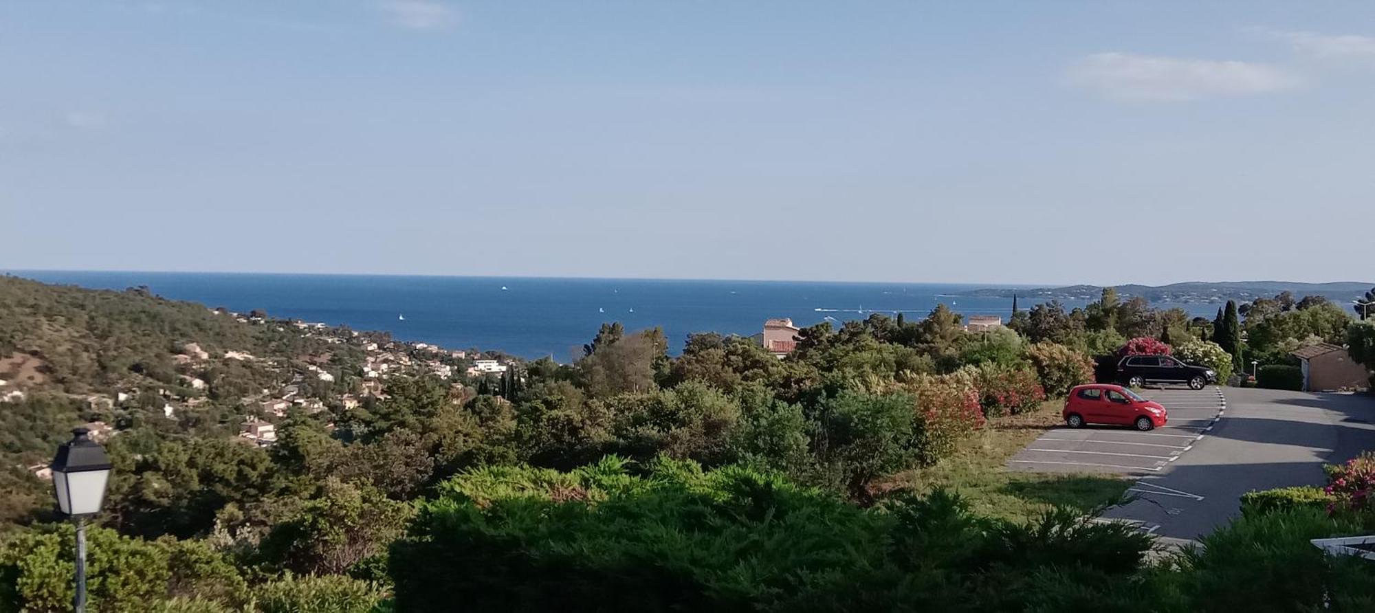 Haut De Mazet Vue Mer Et Piscine Partagee Lägenhet Roquebrune-sur Argens Exteriör bild